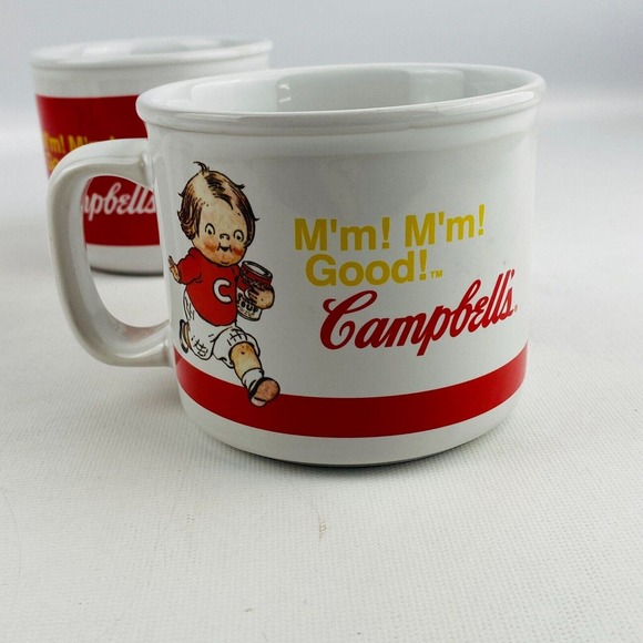 Campbell's Kids 3 Soup Mug Lot 2004 M'm M'm Good! Dishwasher Microwave Safe - Picture 4 of 8